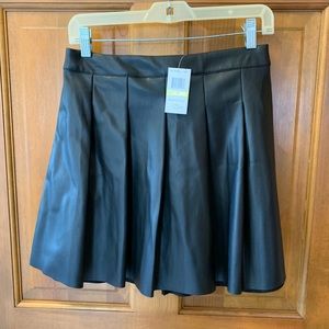 NWT leather skirt